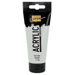 Akrylová farba SOLO GOYA Acrylic 100 ml - 84127 Strieborná
